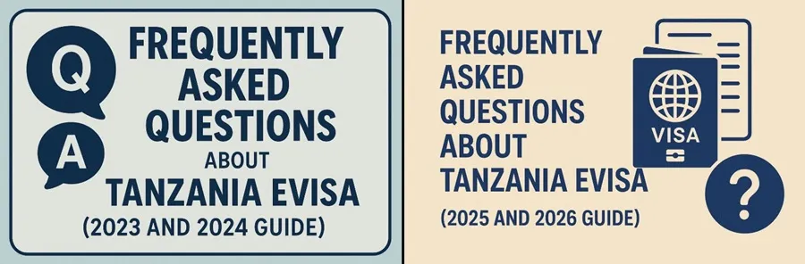 Frequently image-and-explain-frequently-asked-questions-about-tanzania-eVisa 