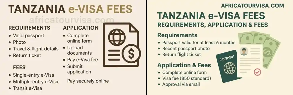 Zanzibar visa eligibility with Tanzania eVisa
