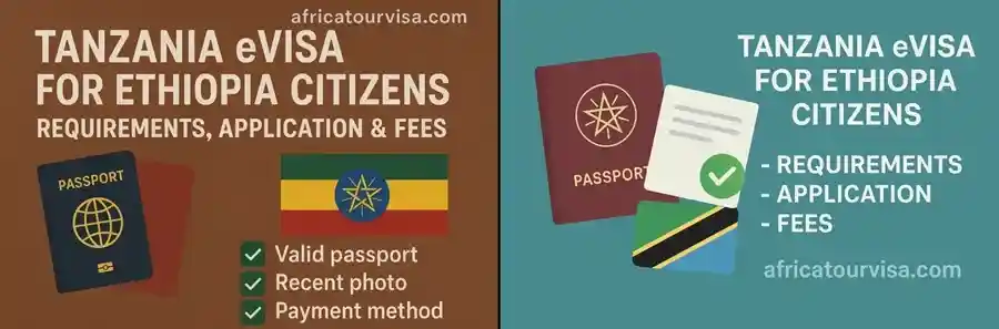 Types of Tanzania visa including tourist and business