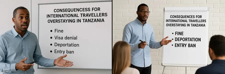 image-of-someone-explaining-the-consequences-for-international-travellers-overstaying-in-tanzania