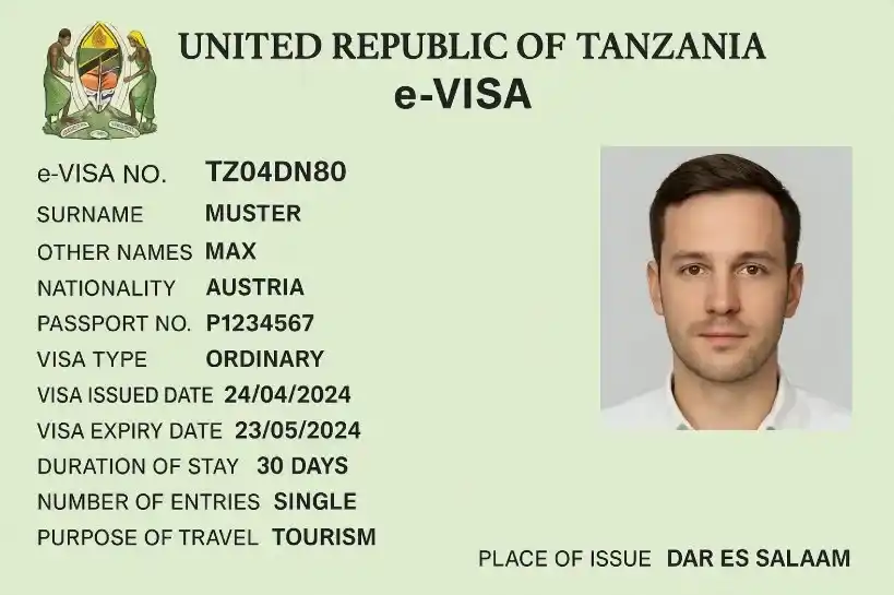 Tanzania eVisa for Austria Citizens: Austria Citizens need a Tanzania eVisa to travel. Learn about visa requirements, fees, application steps, and processing time for Austria travelers in 2025.
