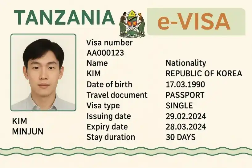Tanzania eVisa for Korean Citizens: Korean Citizens need a Tanzania eVisa to travel. Learn about visa requirements, fees, application steps, and processing time for Korean travelers in 2025.