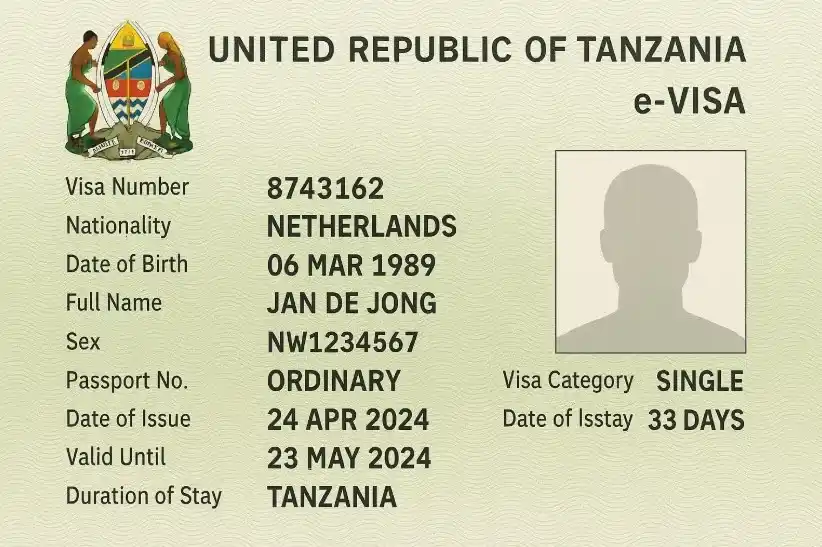 Tanzania eVisa for Netherlands Citizens: Nederlandse burgers hebben een Tanzaniaans e-visum nodig om te reizen. Lees meer over de visumvereisten, kosten, aanvraagstappen en verwerkingstijd voor Nederland.