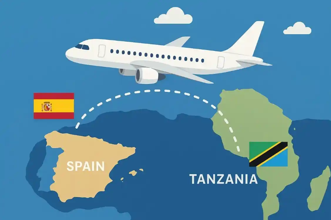 Tanzania eVisa for Spanish Citizens: Los ciudadanos españoles necesitan una visa electrónica para Tanzania para viajar. Infórmese sobre los requisitos de visa, las tasas, los pasos de solicitud y el tiempo de tramitación para viajeros españoles en 2025.