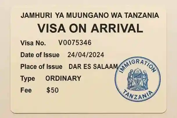 Tanzania Visa on Arrival allows eligible travelers to obtain a visa directly at entry points such as international airports, land borders, and seaports. Travelers who prefer faster clearance should apply for the Tanzania eVisa online in advance.