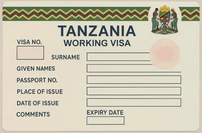 here’s a clear guide to the Tanzania work visa (actually called a Work Permit + Residence Permit) process and documents you’ll need