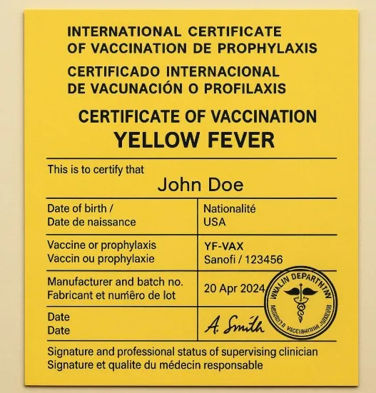 Do I Need A Yellow Fever Vaccination For Tanzania
